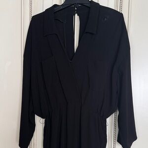 Maje Black and Gold Tag Detail